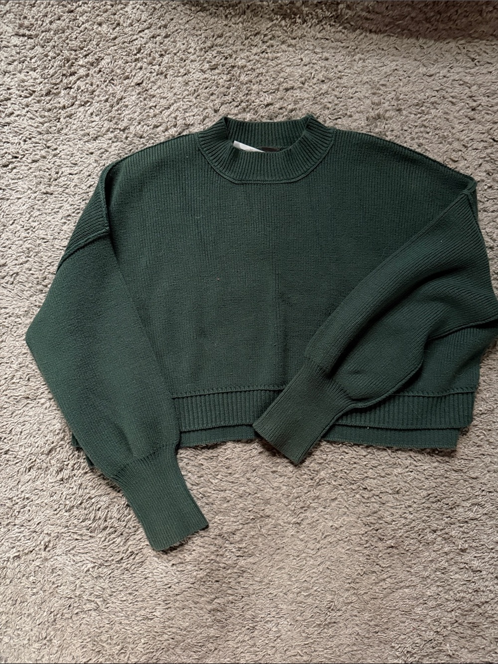 Free People Cropped easy street sweater